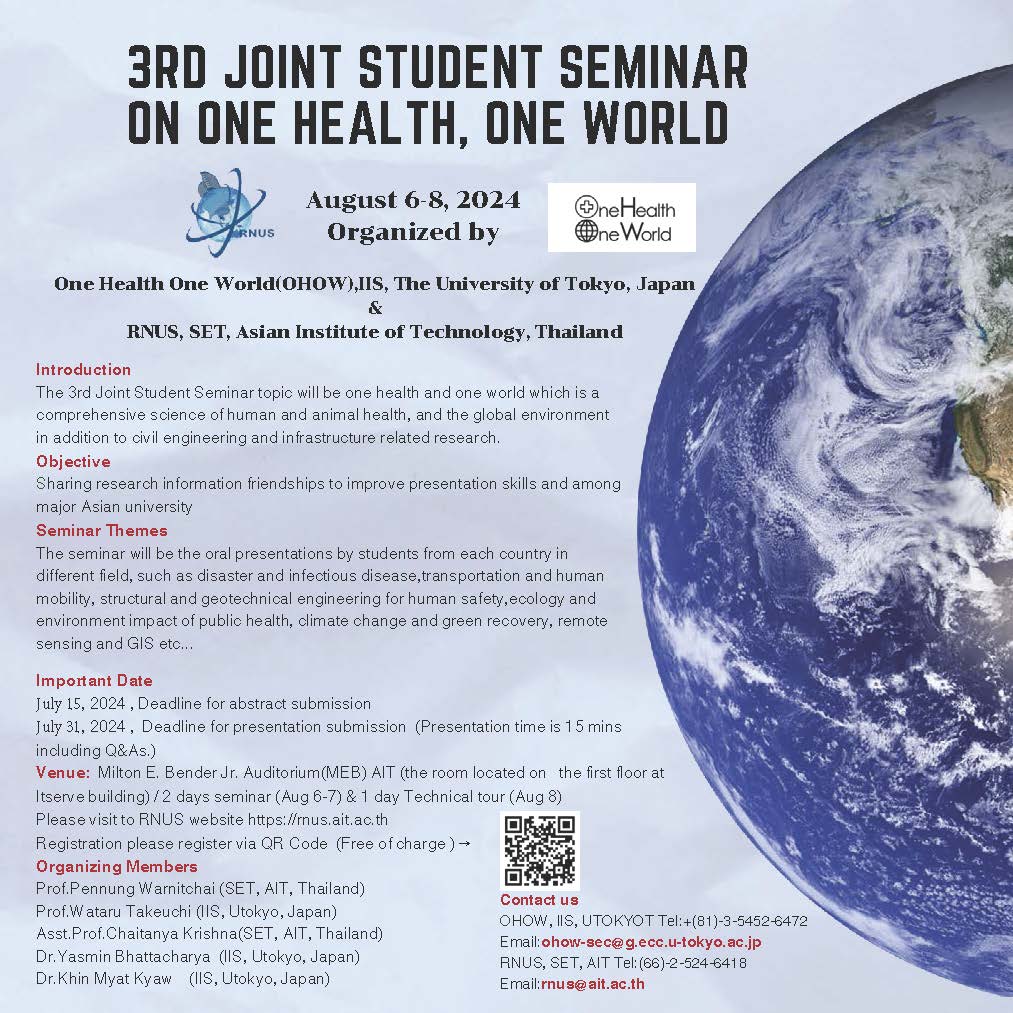 3rd Joint Student Seminar OHOW, in Thailand