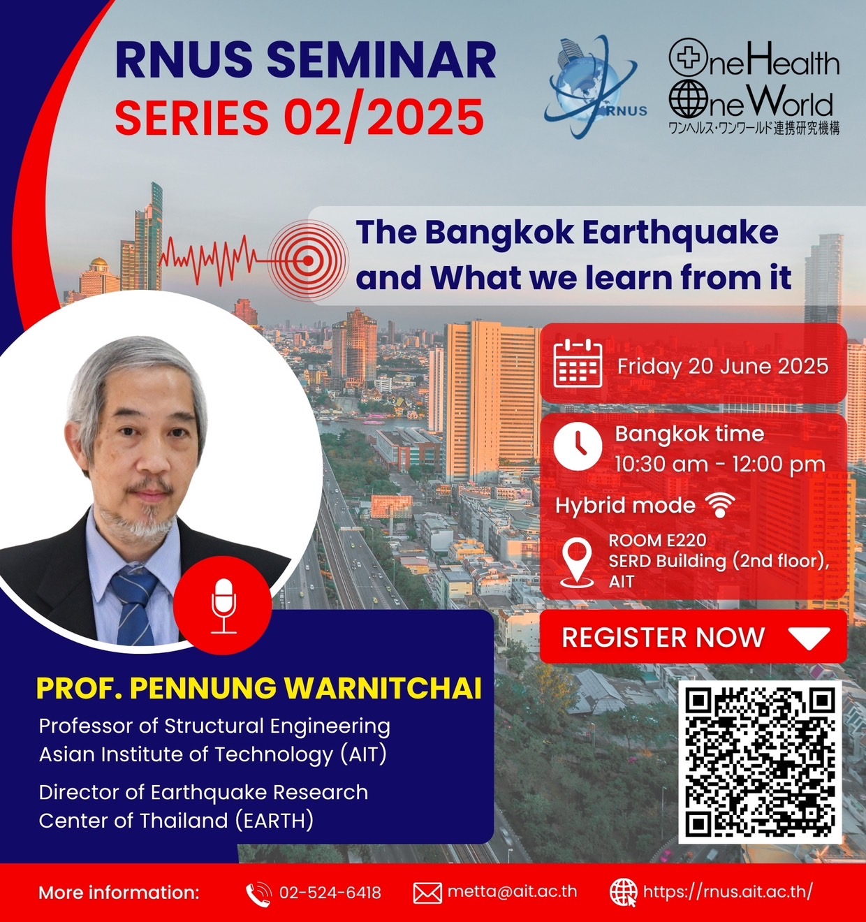 International RNUS seminar series 2/2025 online on 20th June